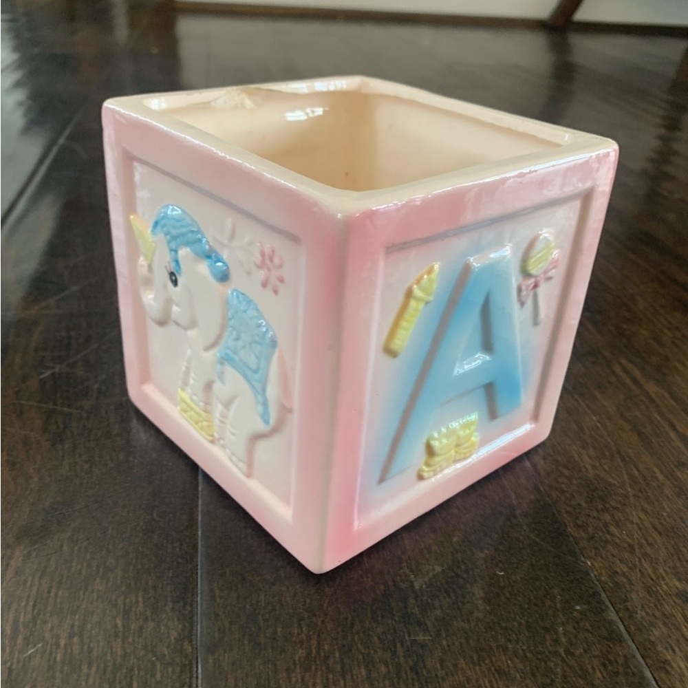 Vintage Floral Vase